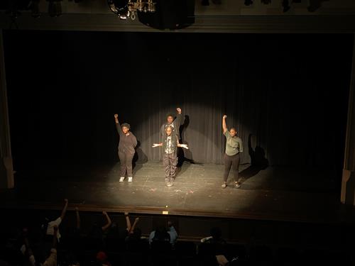 Scholars dancing 